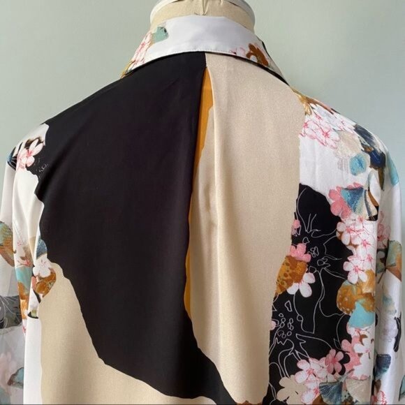 3.1 Phillip Lim Target Abstract Floral Blouse - Picture 8 of 14